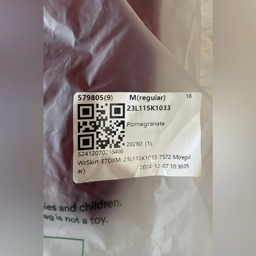 NWT Halara High Waisted 2-in-1 A Line Mini Corduroy Skirt - Picture 12 of 12